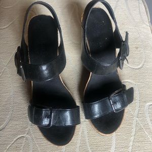 Super cute woman’s wedges, worn once